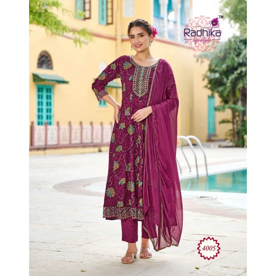 RADHIKA lifestyle ANARKALI VOL 4