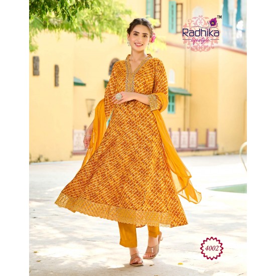 RADHIKA lifestyle ANARKALI VOL 4