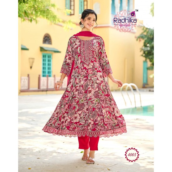 RADHIKA lifestyle ANARKALI VOL 4