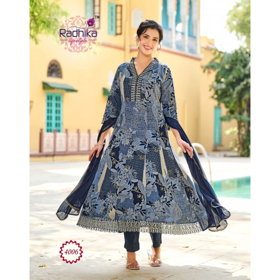 RADHIKA lifestyle ANARKALI VOL 4