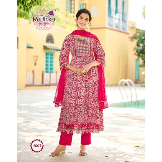 RADHIKA lifestyle ANARKALI VOL 4