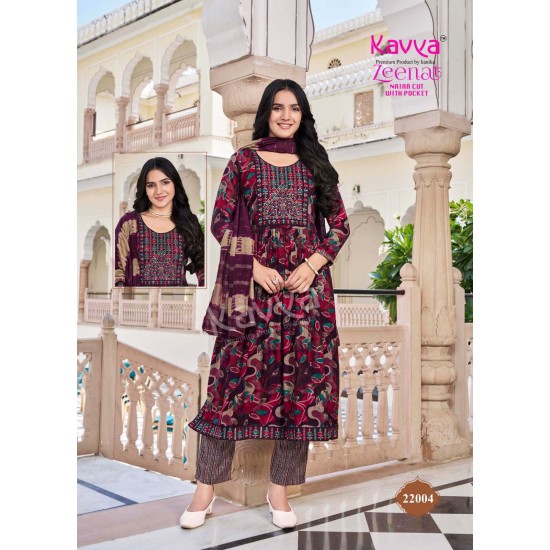 KAVYA KURTI ZEENAT VOL 22 