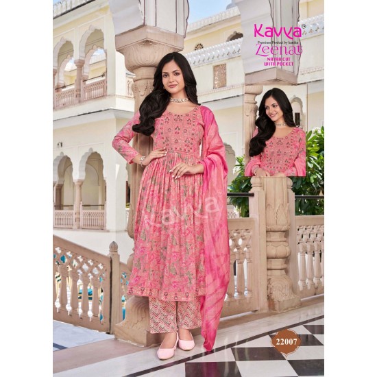 KAVYA KURTI ZEENAT VOL 22 