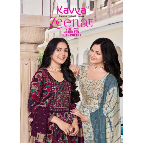 KAVYA KURTI ZEENAT VOL 22 