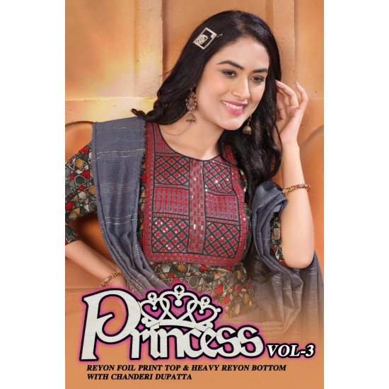 KASHIDA KURTI PRINCESS VOL 3