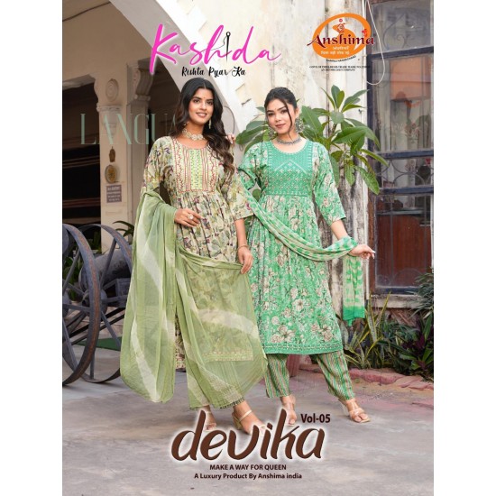 KASHIDA KURTI DEVIKA VOL 5