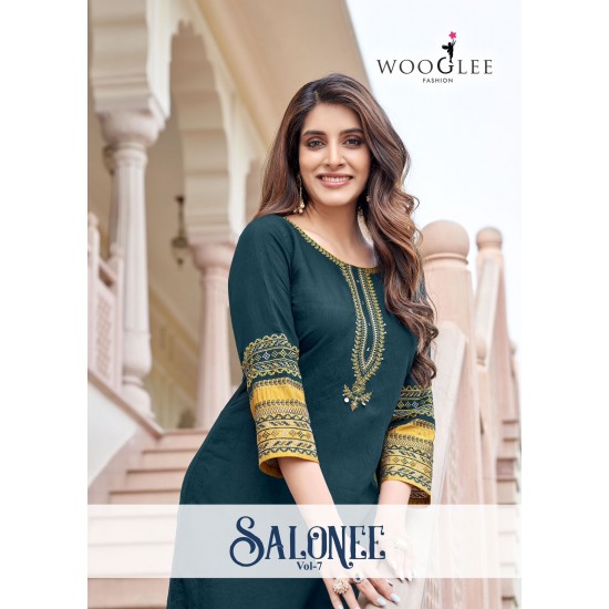 WOOGLEE KURTI Salonee vol 7