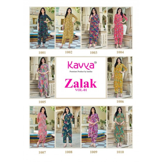 KAVYA KURTI ZALAK vol 1