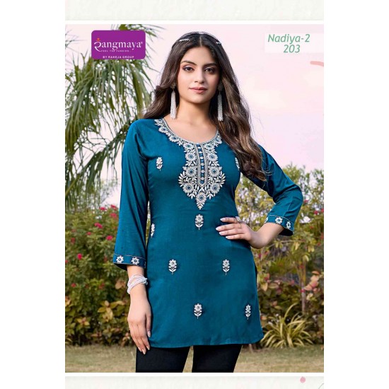 RANGMAYA KURTI NADIYA 2