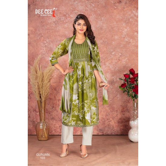 DEE CEE KURTI GUNJAN