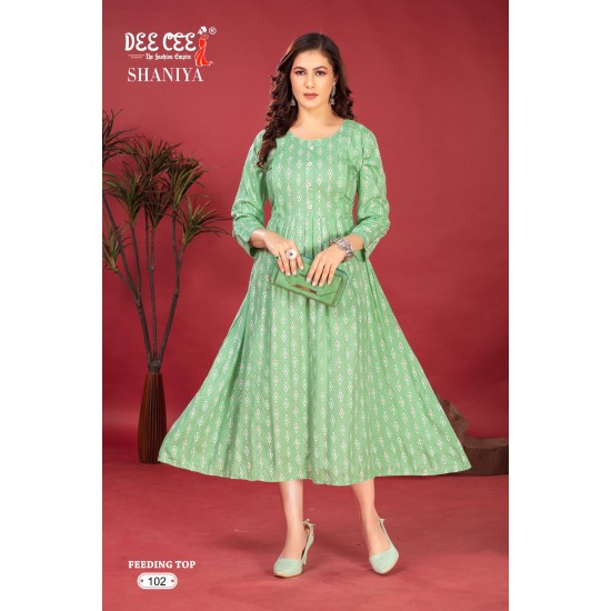 DEE CEE KURTI SHANIYA