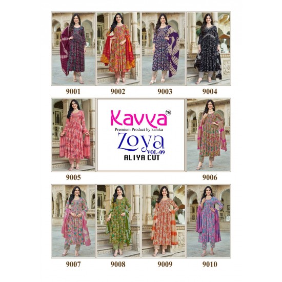 KAVYA KURTI ZOYA VOL 9