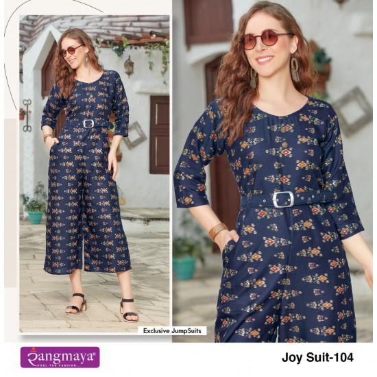 RANGMAYA KURTI Joy suit 