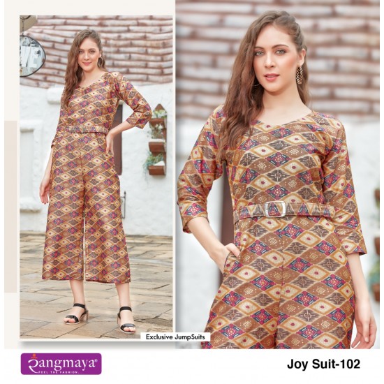 RANGMAYA KURTI Joy suit 