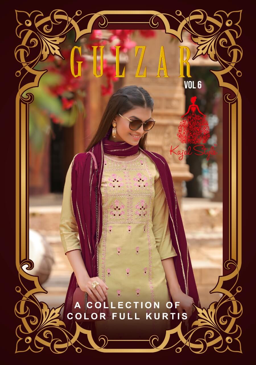 GULZAR  VOL 6  BY KAJAL STYLE