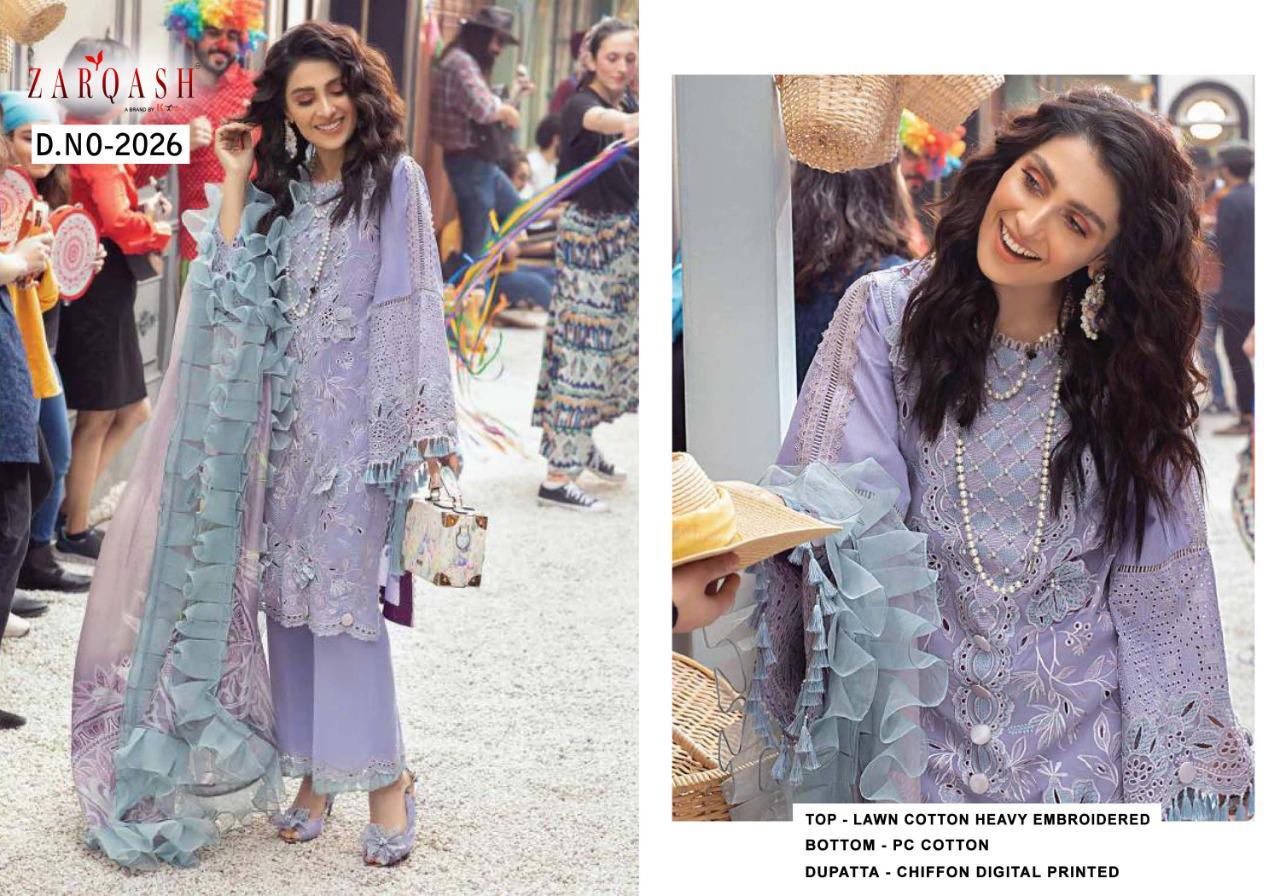 PAKISTANI SUITS D NO 2026 BY KHAYYIRA