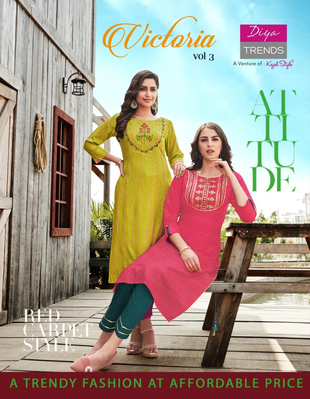 VICTORIA Vol-3 BY DIYA TRENDS