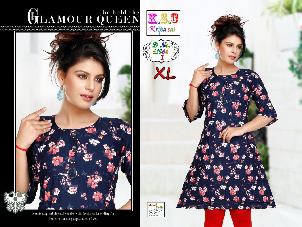 Rayon umbrella kurti