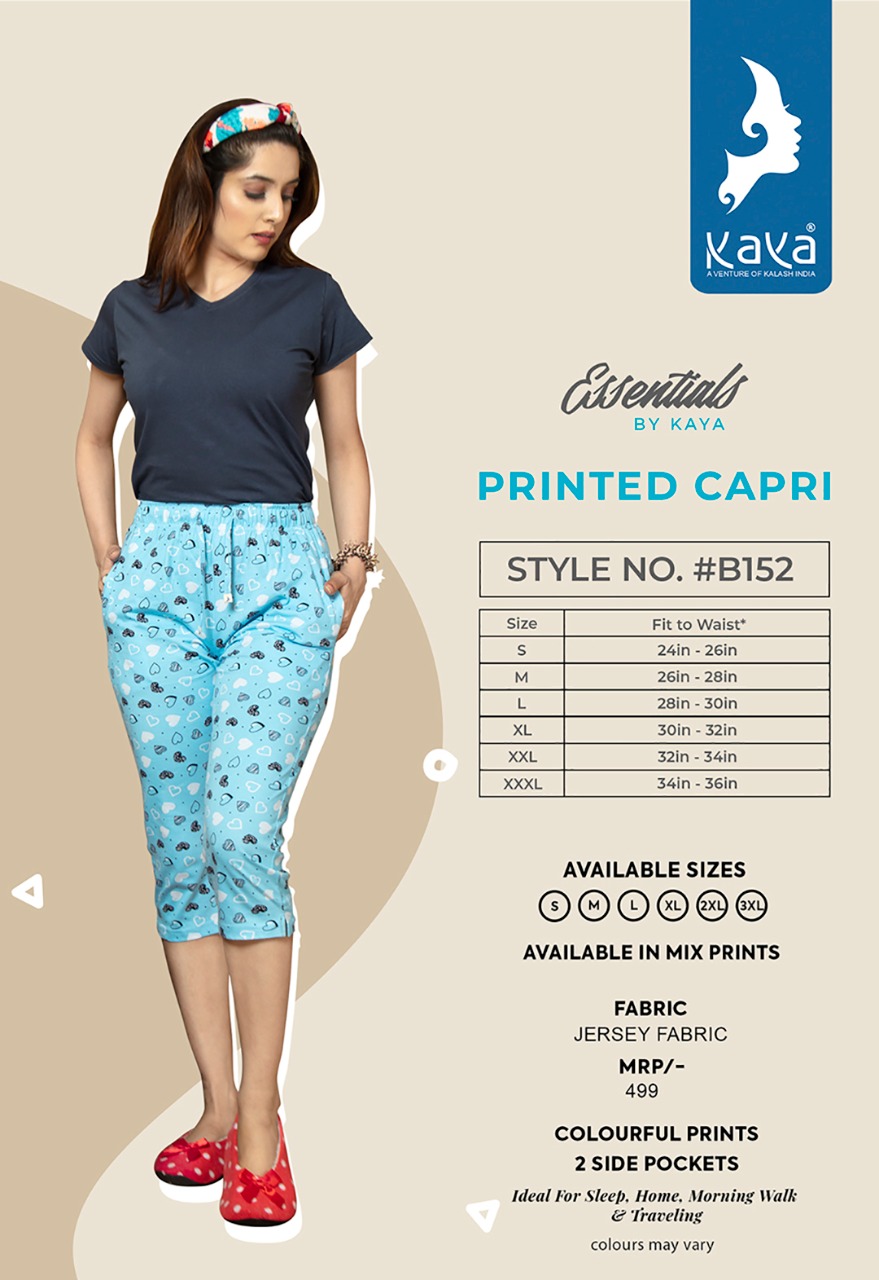 PRINTED CAPRI BY KAYA