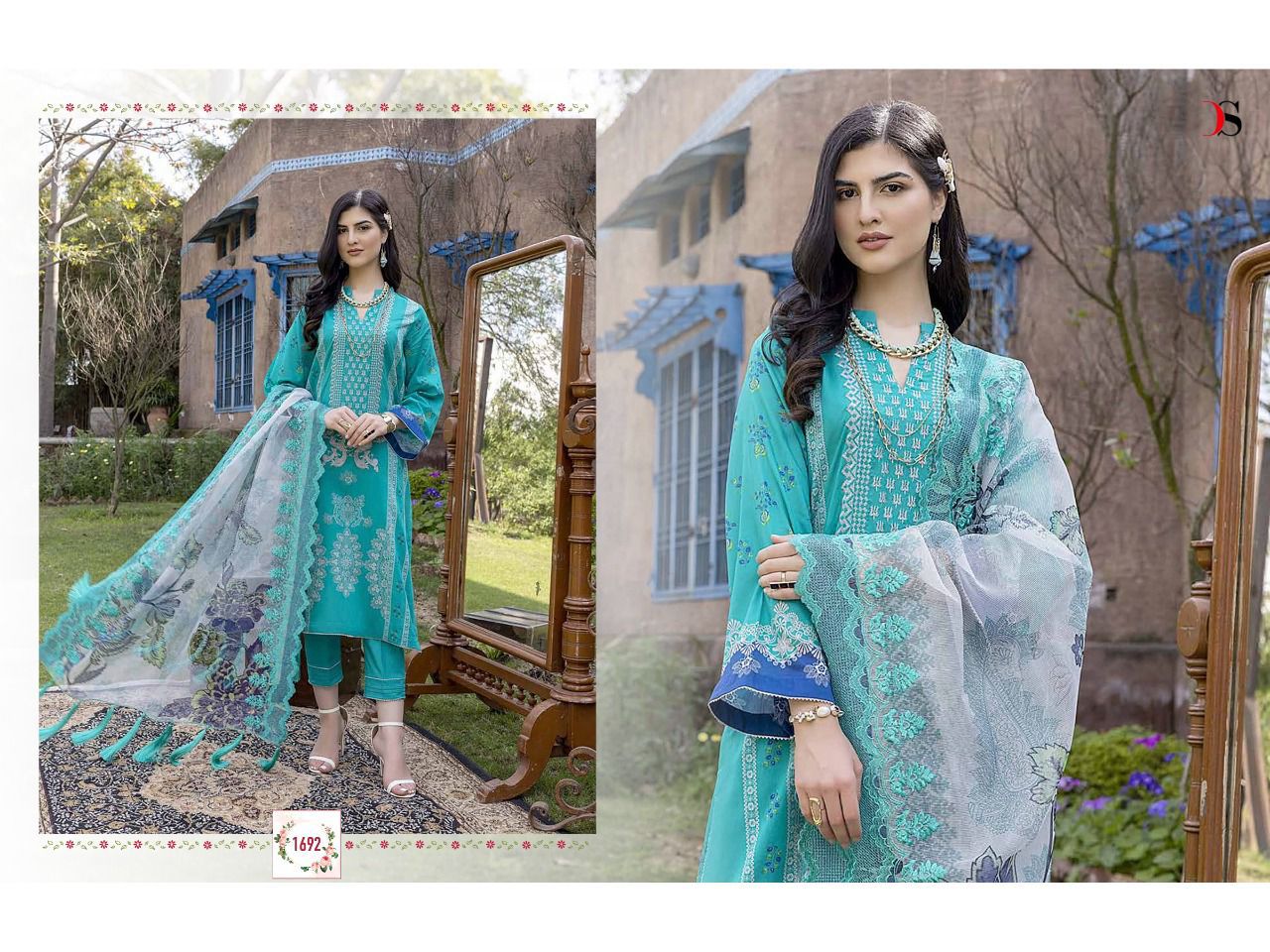 Firodus Aniq lawn 22 by DEEPSY SUITS