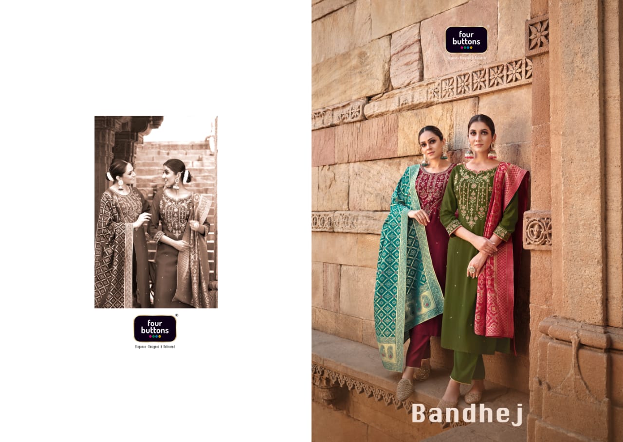 BANDHEJ BY FOUR BUTTONS