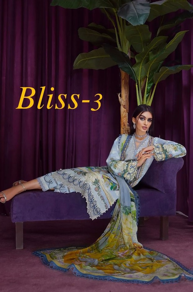 Bliss lawn 3 by DEEPSY SUITS