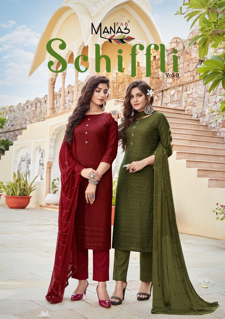 Schiffli vol.9 by MANAS FAB