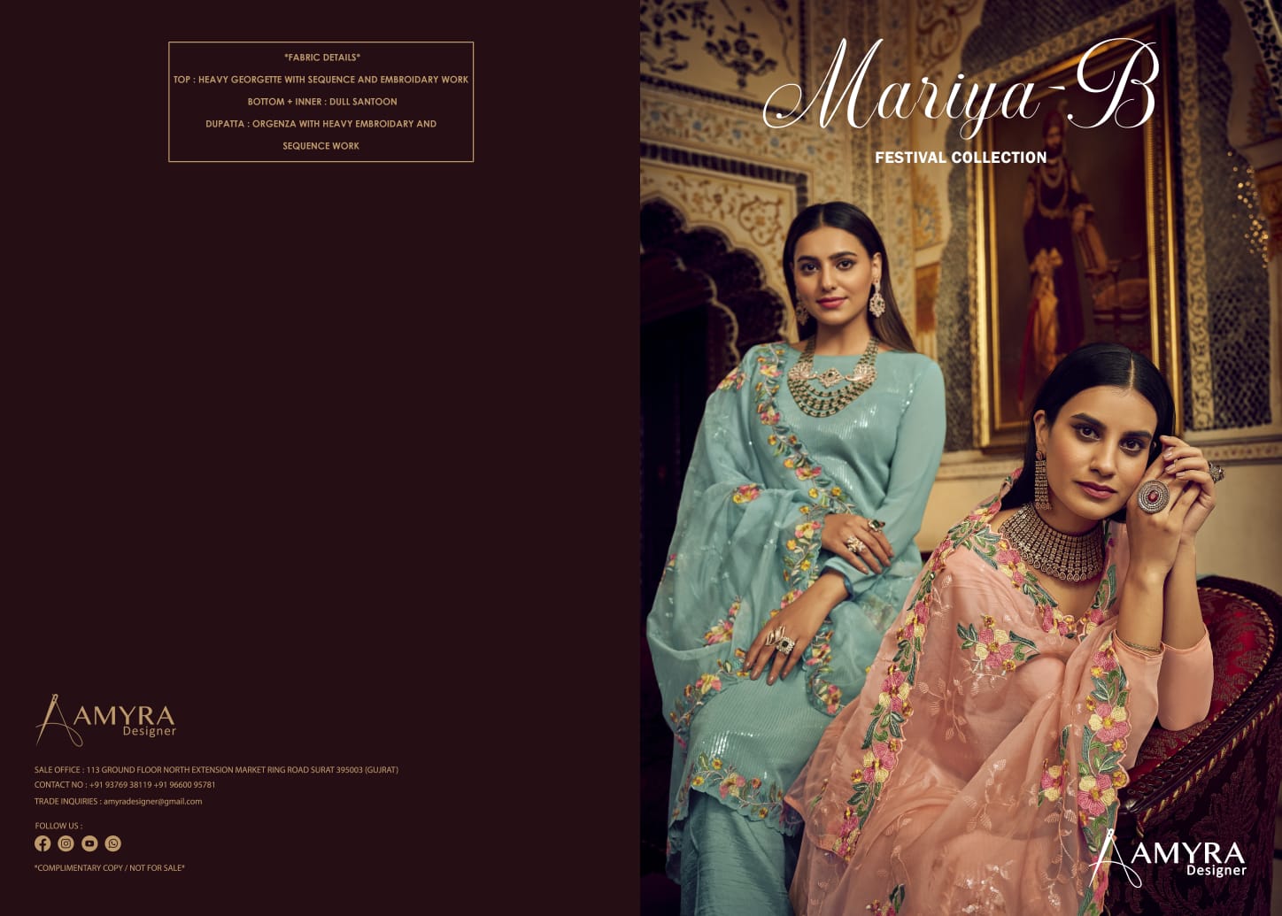 Mariya-B by Amyra Designer