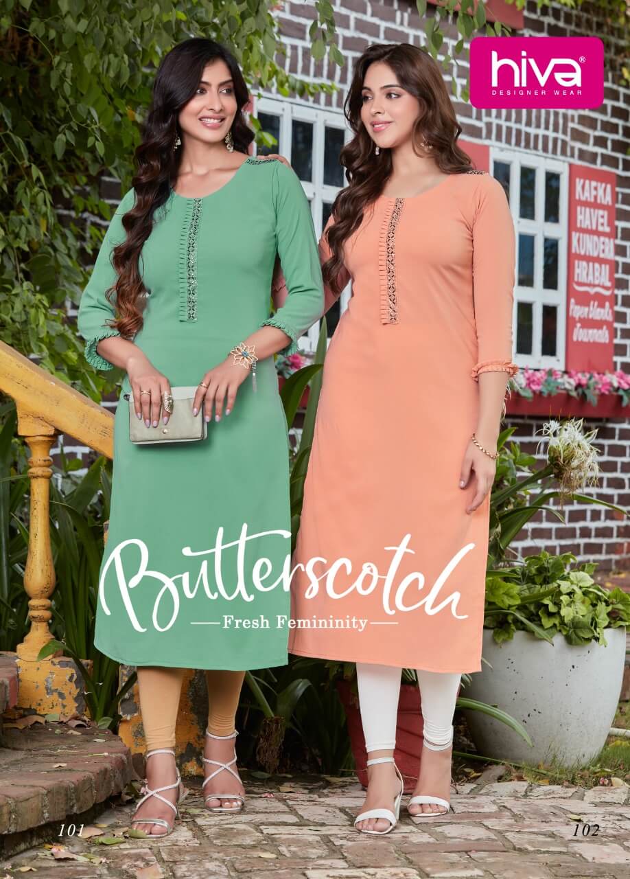 HIVA KURTI BUTTERSCOTCH