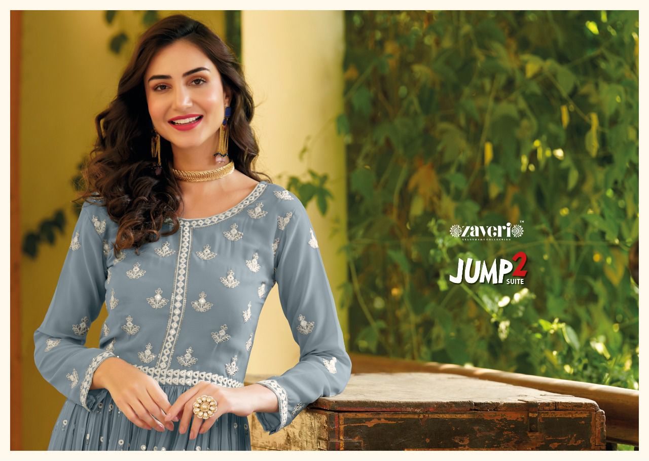 ZAVERI KURTI JUMPSUIT VOL-2