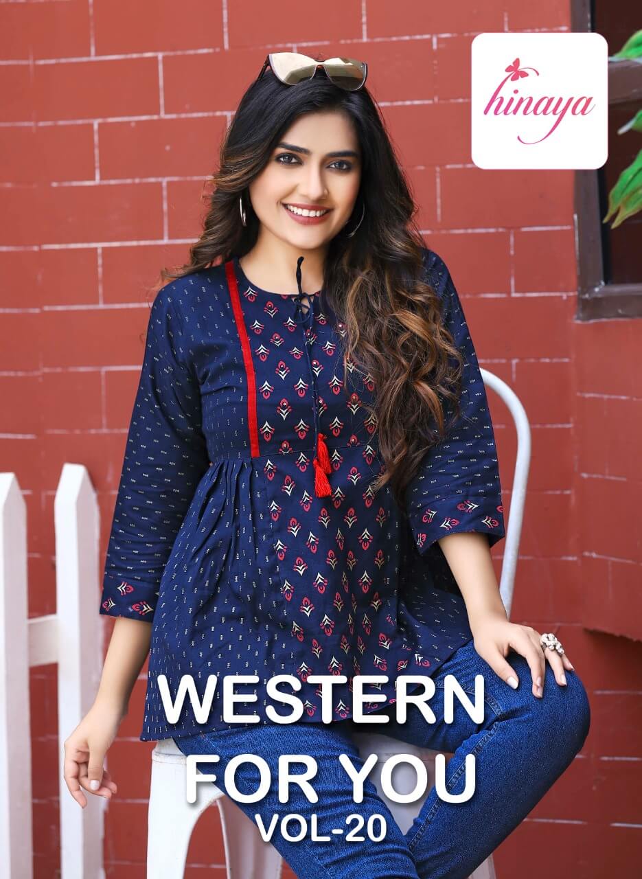 HINAYA KURTI WESTERN 4 YOU  VOL-20