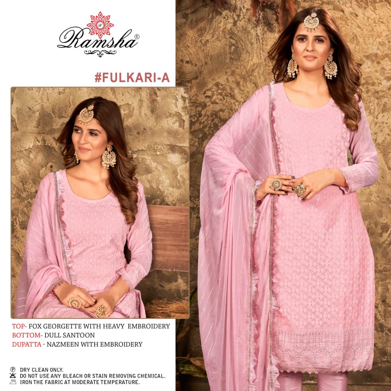 RAMSHA KURTI FULKARI