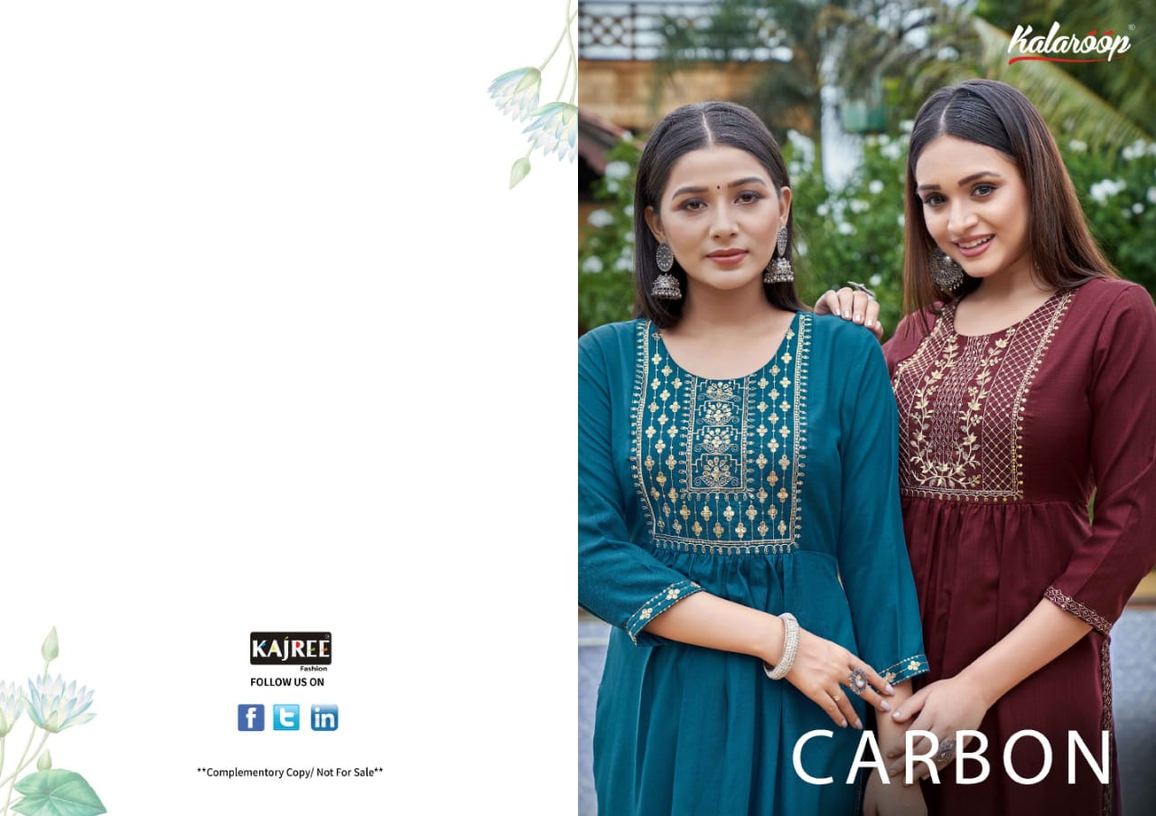 Kalaroop kurti Carbon