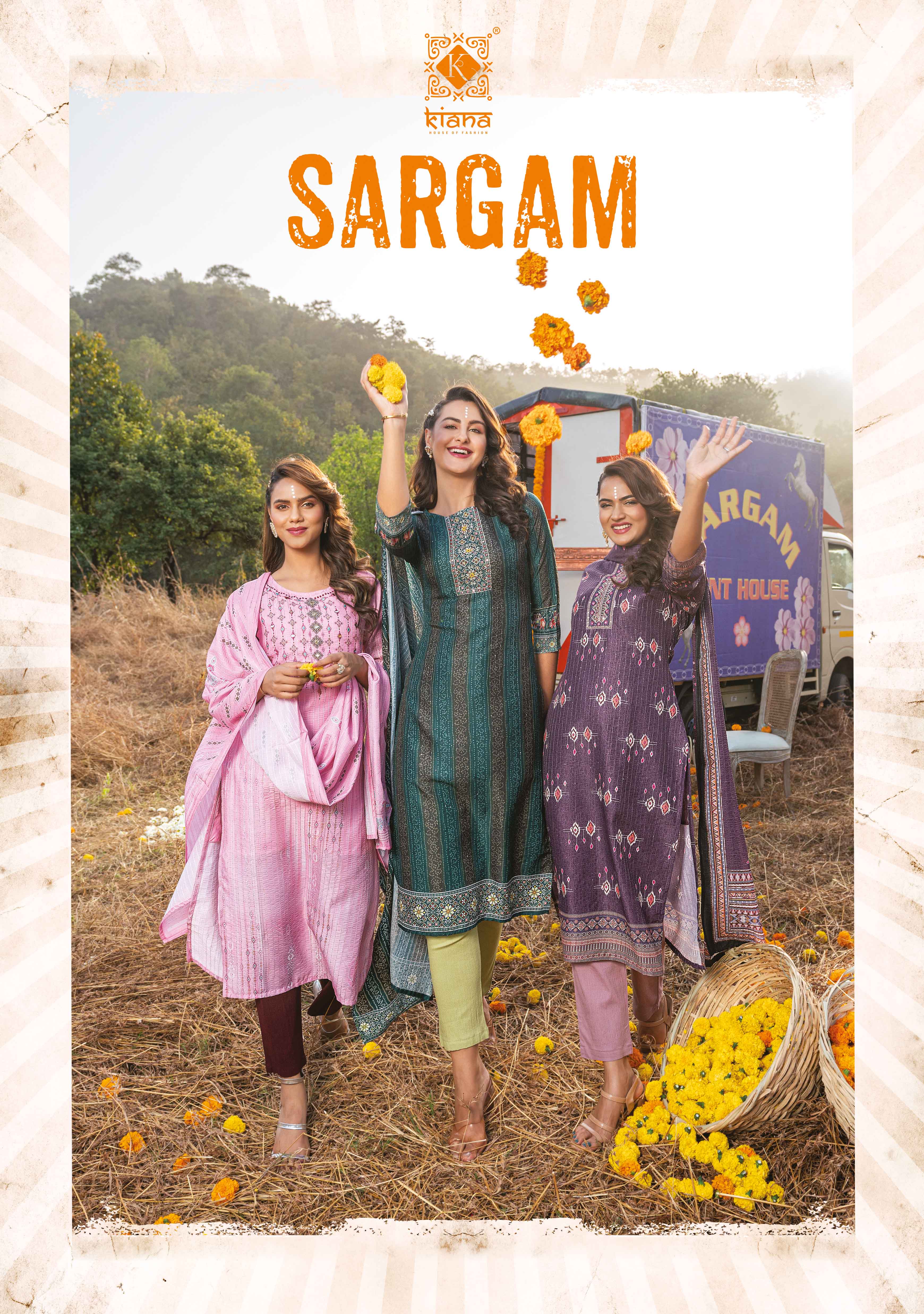 Kiana kurti SARGAM