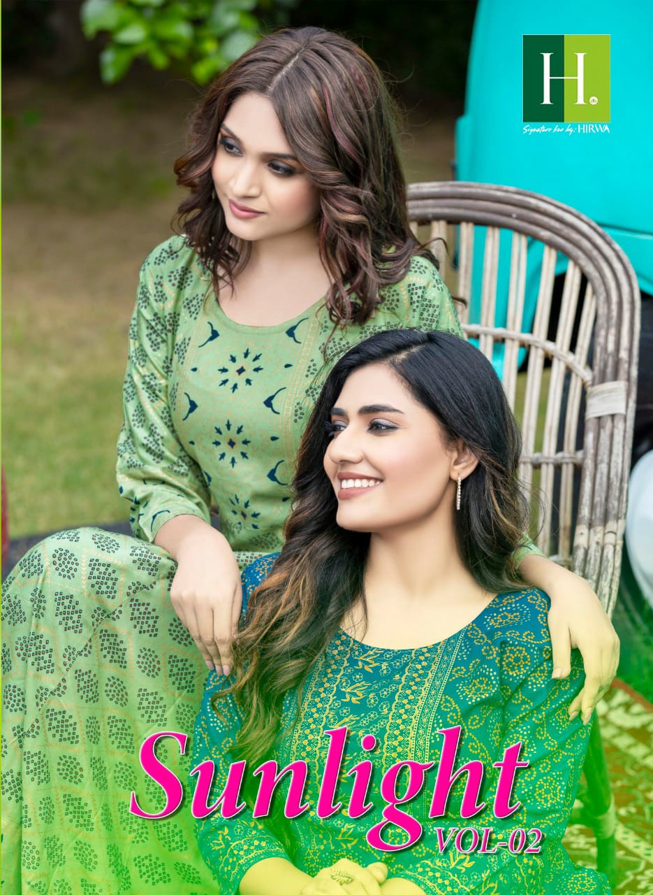 HIRWA KURTI SUNLIGHT VOL.2