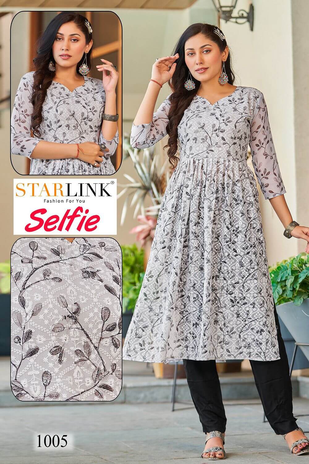 STARLINK KURTI SELFIE