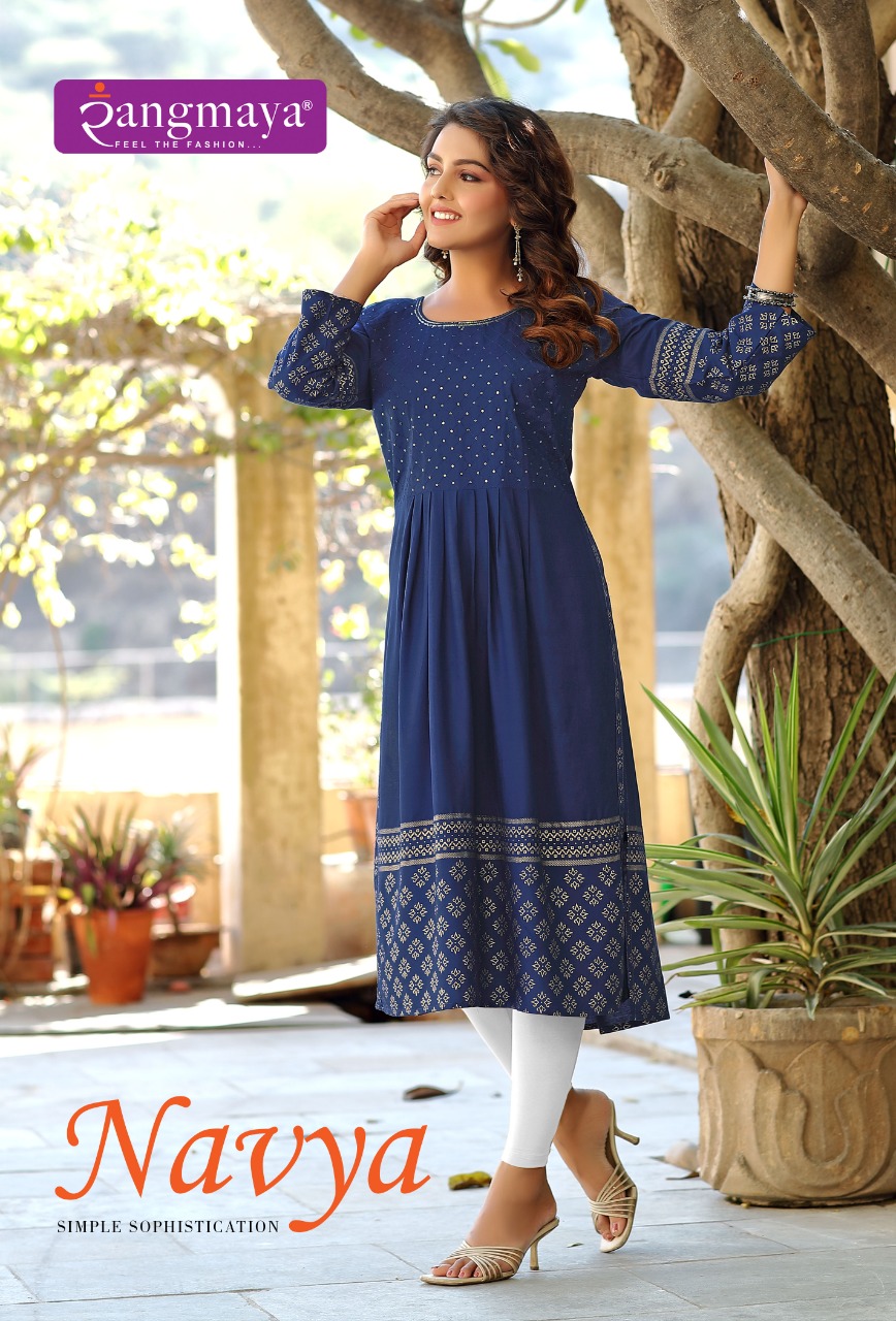 RANGMAYA KURTI NAVYA