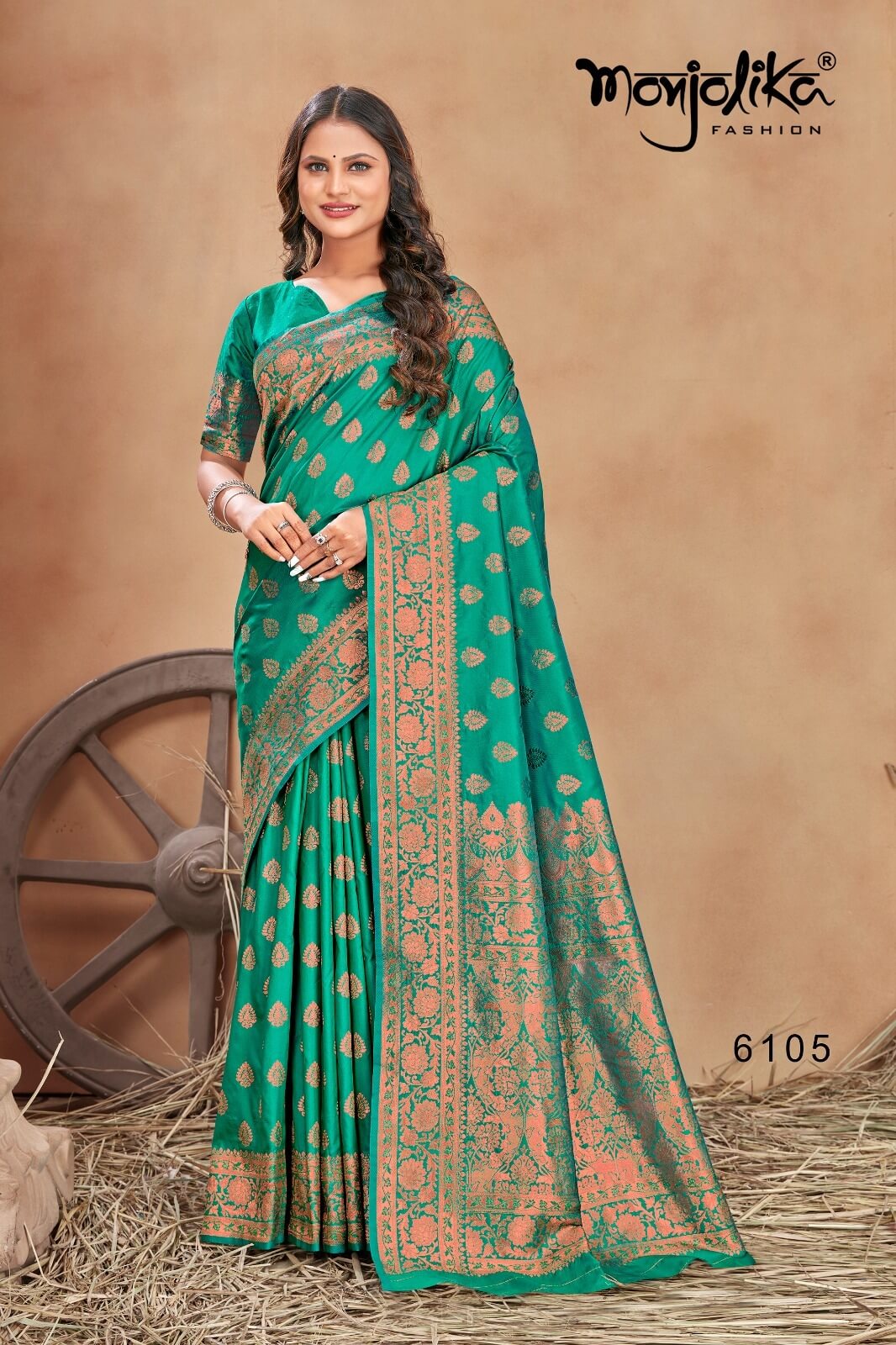 MONJOLIKA SAREES MADHUSHR