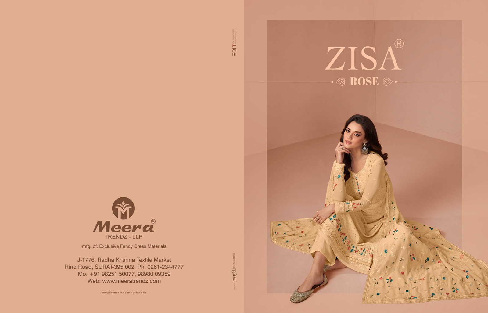 ZISA KURTI ROSE