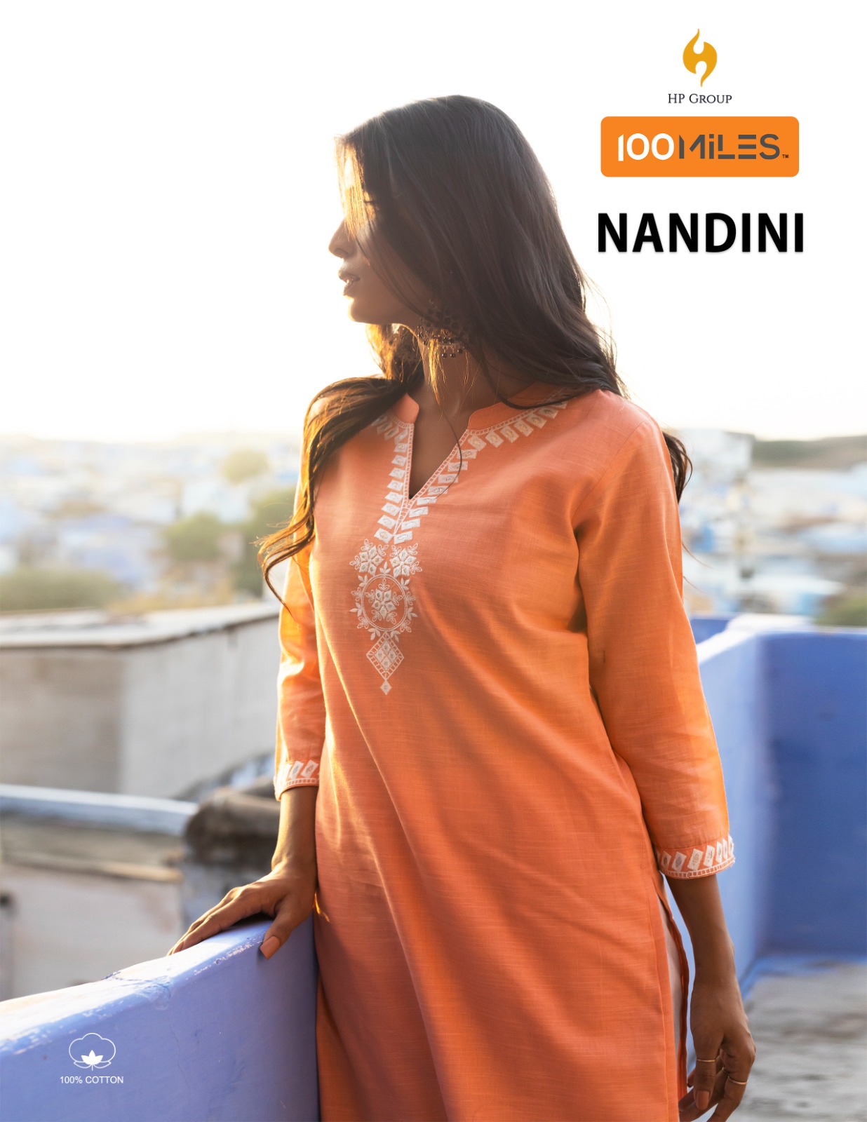 100MILES KURTI NANDINI