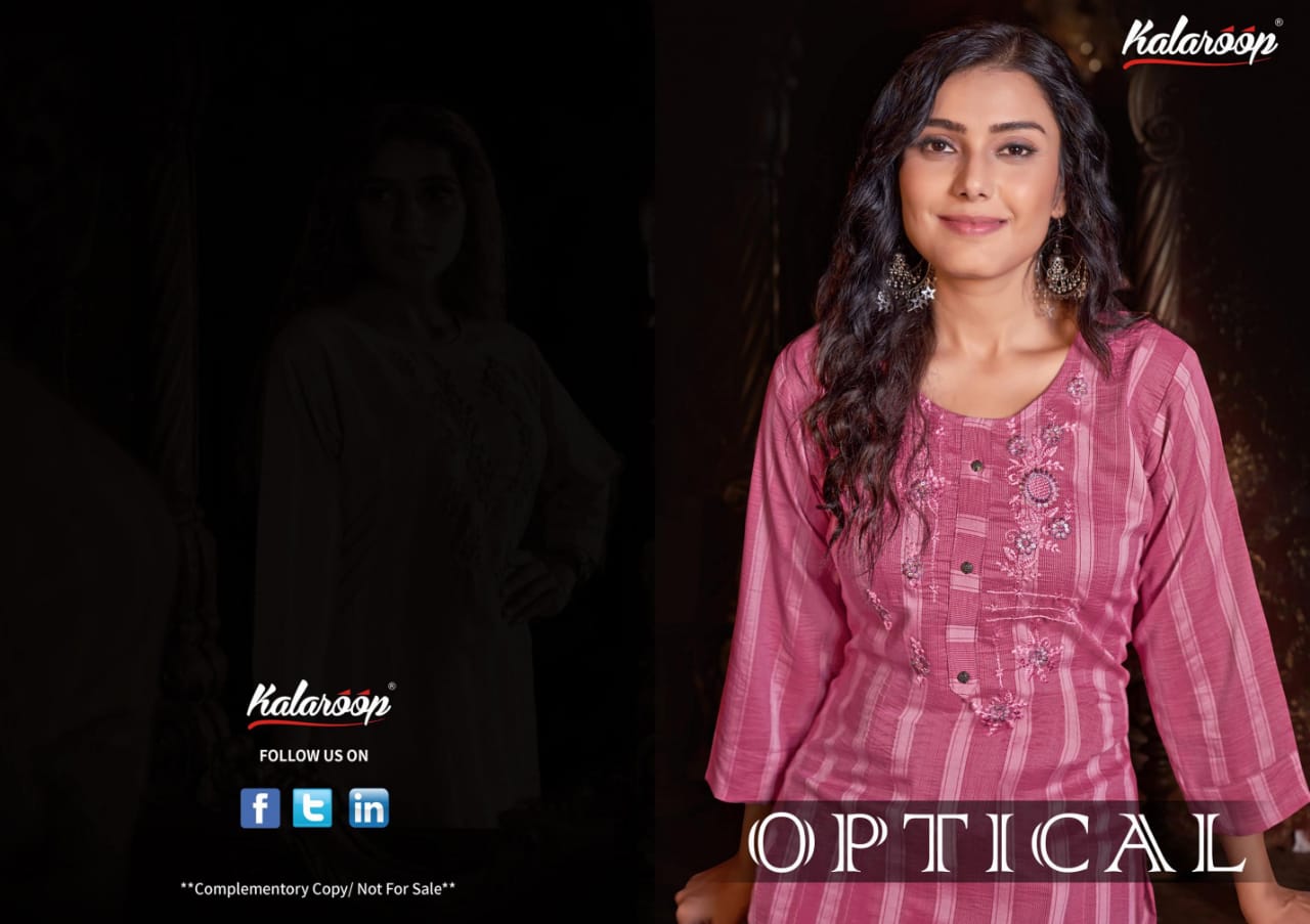 Kalaroop kurti Optical