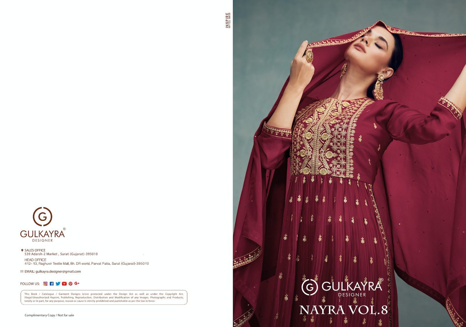 GULKAYRA DESIGNER NAYRA VOL 8