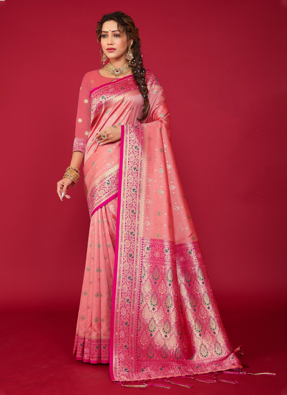 SANGAM SAREES LALPARI