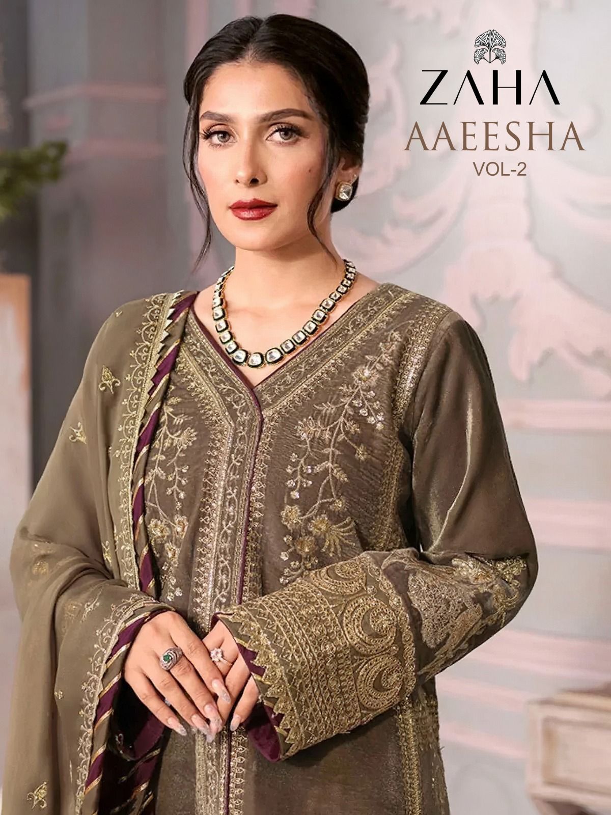 ZAHA KURTI AAEESHA-VOL-2