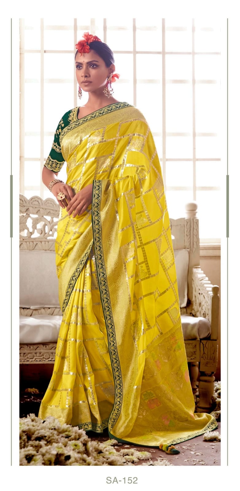 Kimora sarees Sindhuri