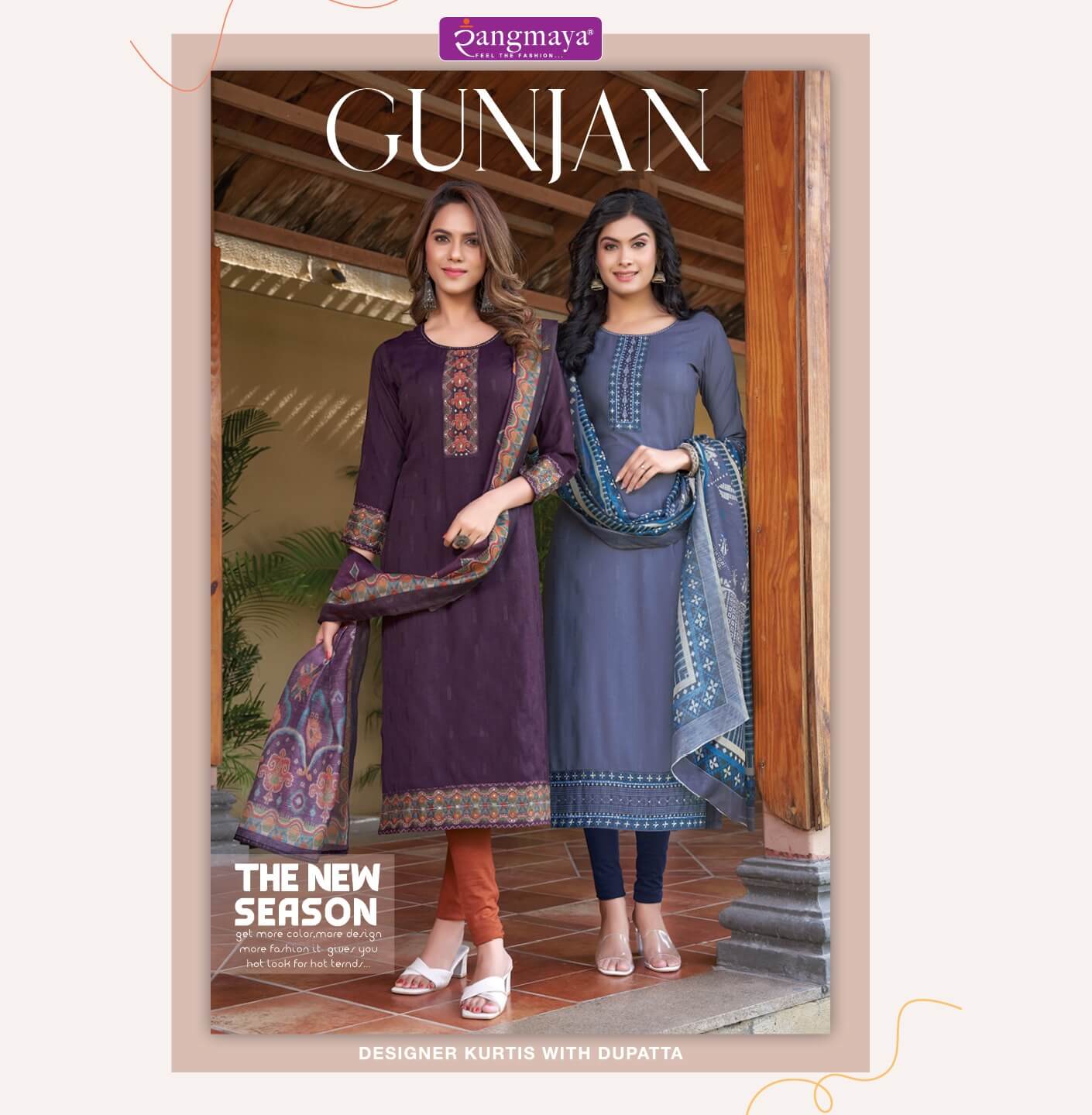 RANGMAYA KURTI GUNJAN