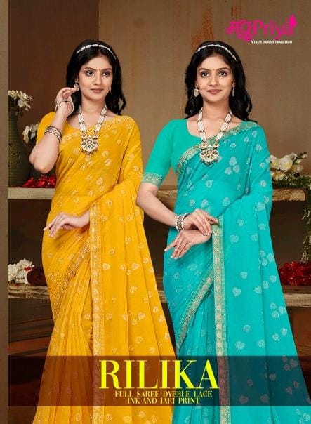 मधुPriya sarees RILIKA