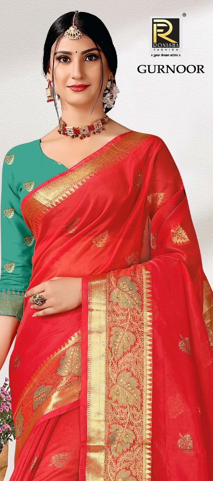 RONISA SAREES Gurnoor