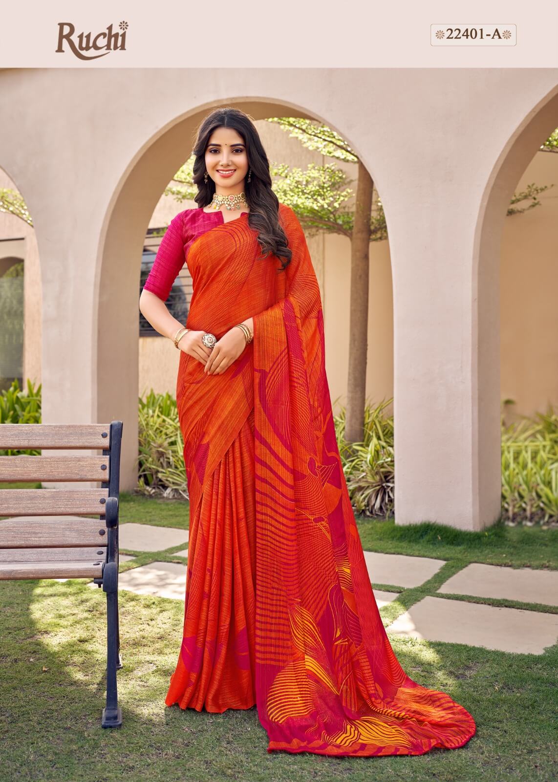 RUCHI SAREES SATRANGI