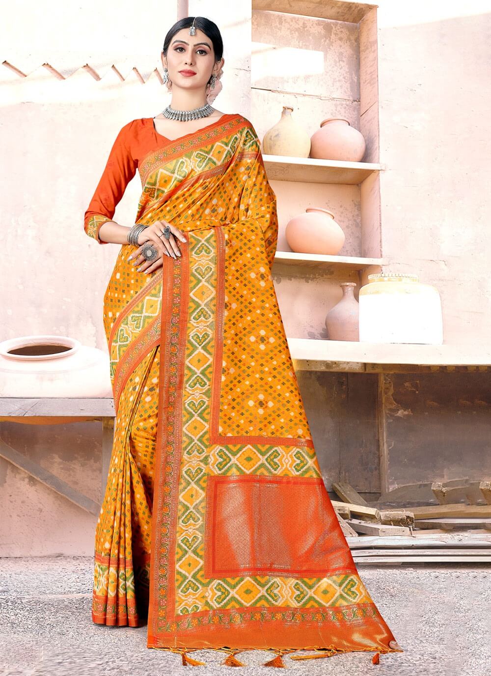 SANGAM SAREES VARMALA